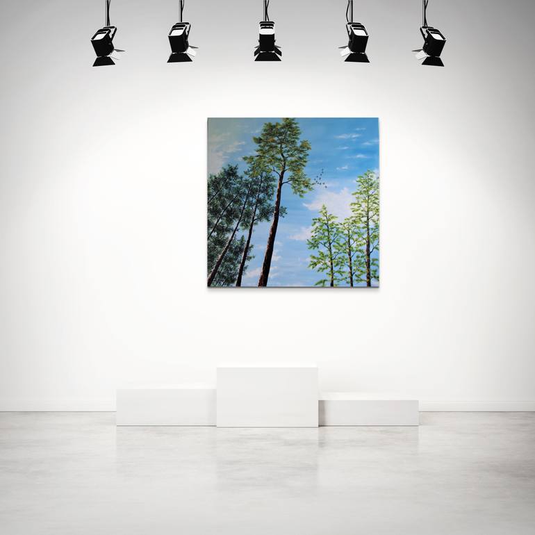 Original Impressionism Landscape Painting by Hazel Thomson