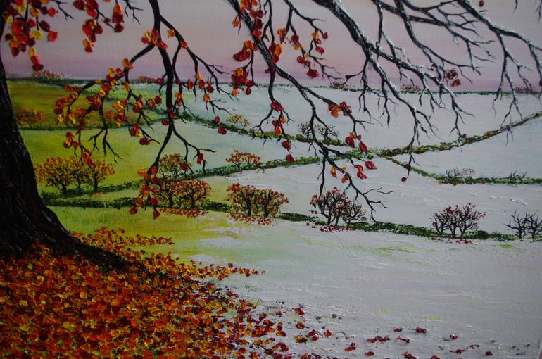 Original Impressionism Landscape Painting by Hazel Thomson