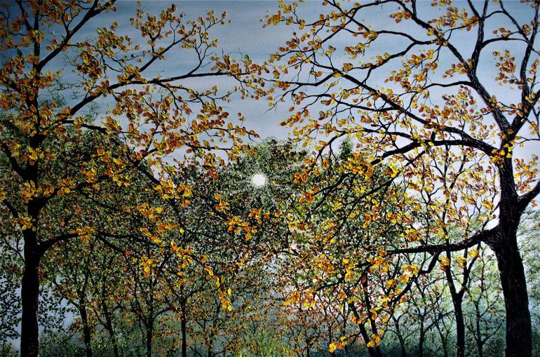 Original Impressionism Landscape Painting by Hazel Thomson