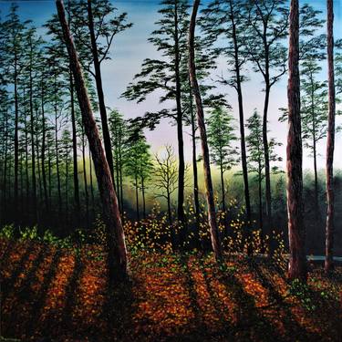 Original Tree Paintings by hazel thomson