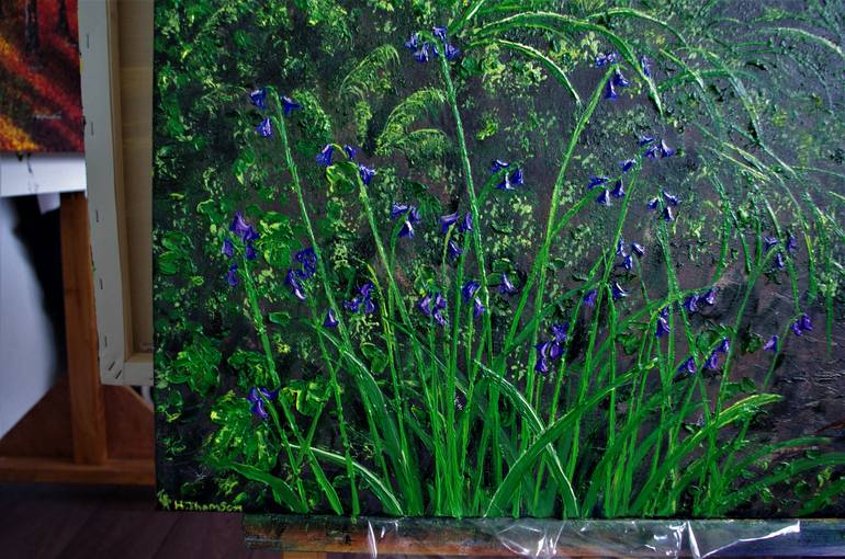 Original Expressionism Botanic Painting by Hazel Thomson