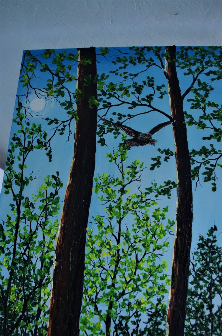 Original Fine Art Landscape Painting by Hazel Thomson