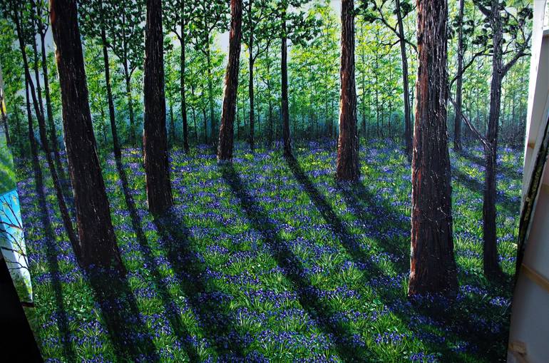 Original Fine Art Landscape Painting by Hazel Thomson