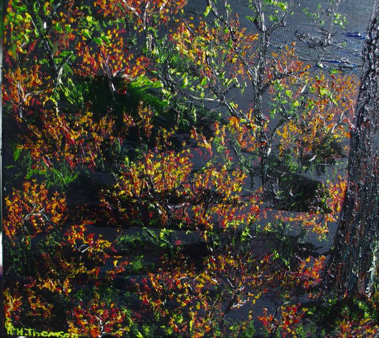 Original Impressionism Landscape Painting by Hazel Thomson