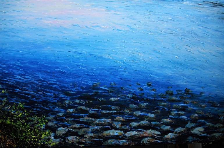Original Impressionism Landscape Painting by Hazel Thomson