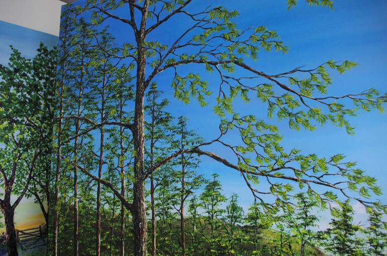Original Impressionism Landscape Painting by Hazel Thomson