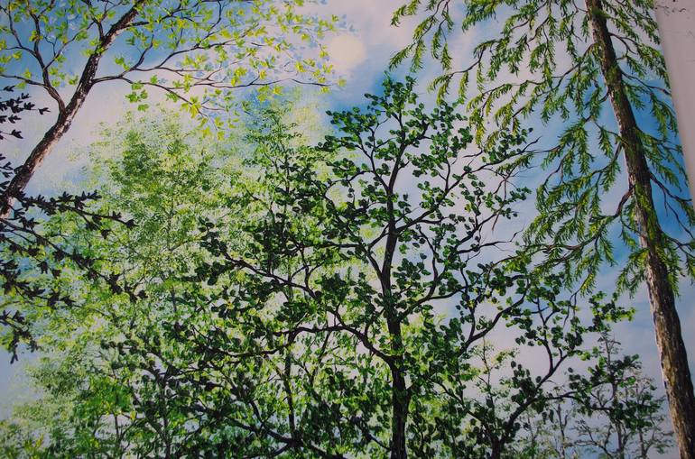 Original Fine Art Landscape Painting by hazel thomson