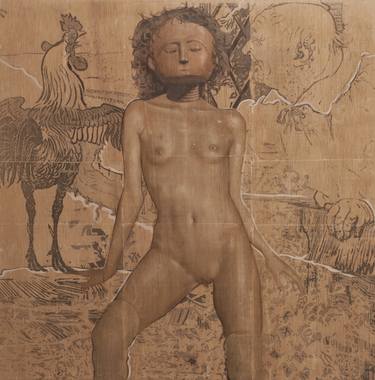 Print of Conceptual Body Mixed Media by Eric Erekson