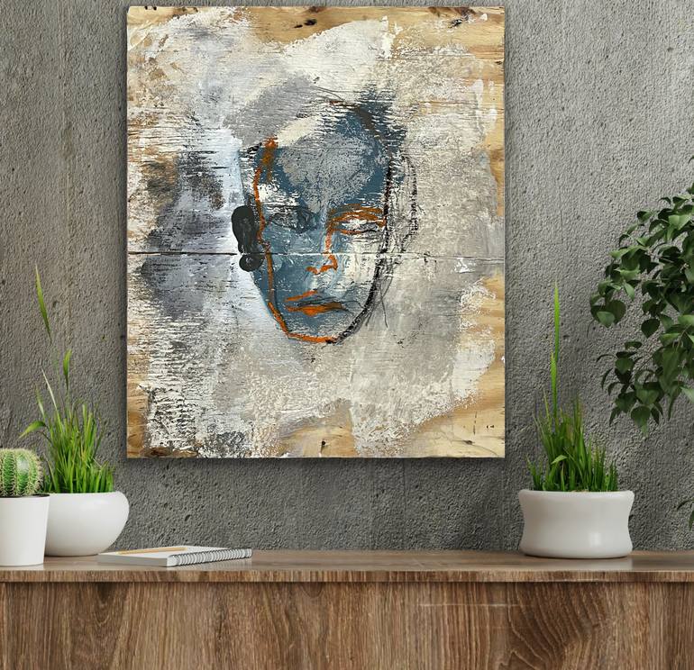 Original Figurative Abstract Painting by Kris Gebhardt