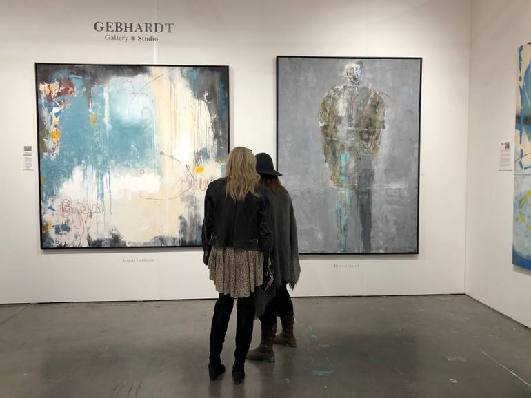 Original Figurative Abstract Painting by Kris Gebhardt