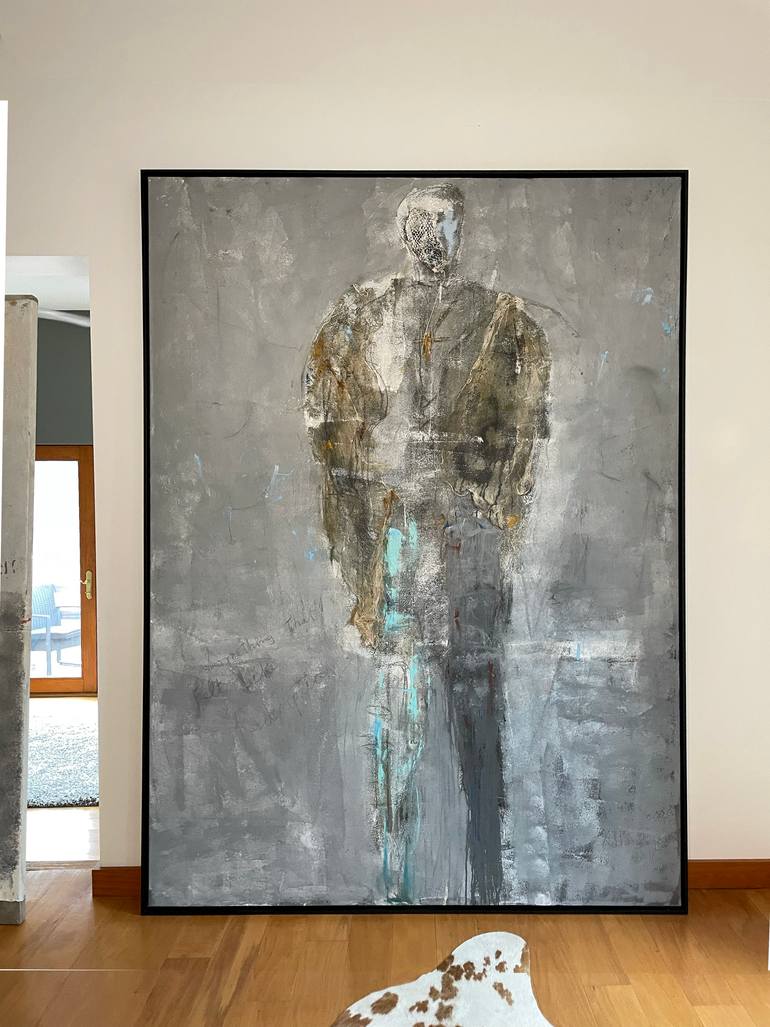 Original Figurative Abstract Painting by Kris Gebhardt