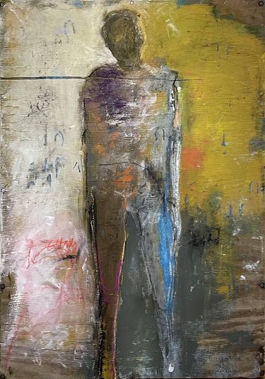 Original Figurative Abstract Paintings by Kris Gebhardt