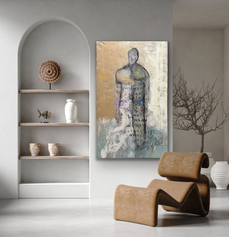 Original Figurative Abstract Painting by Kris Gebhardt