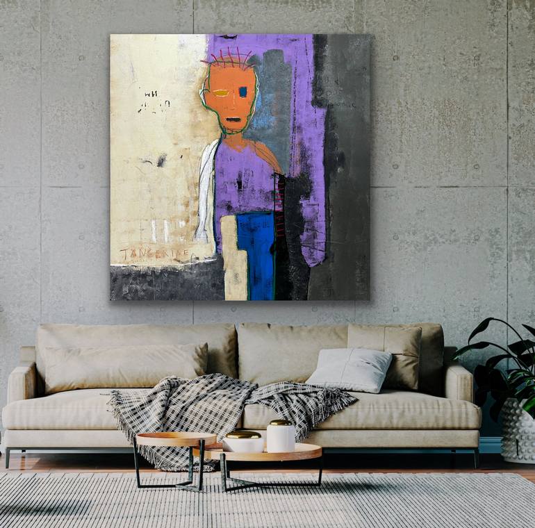 Original Figurative Abstract Painting by Kris Gebhardt