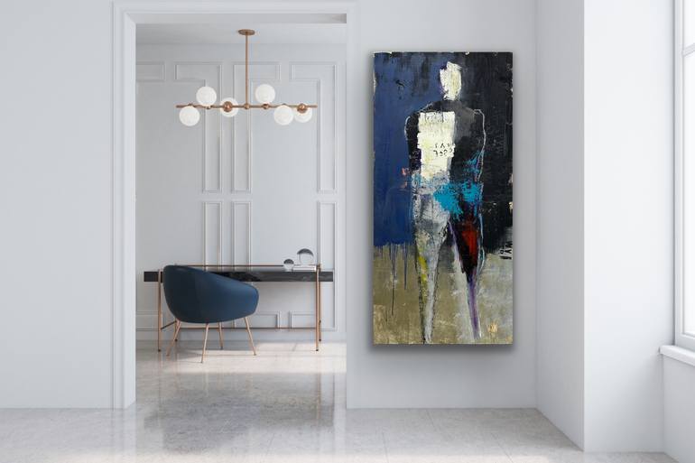 Original Figurative Abstract Painting by Kris Gebhardt