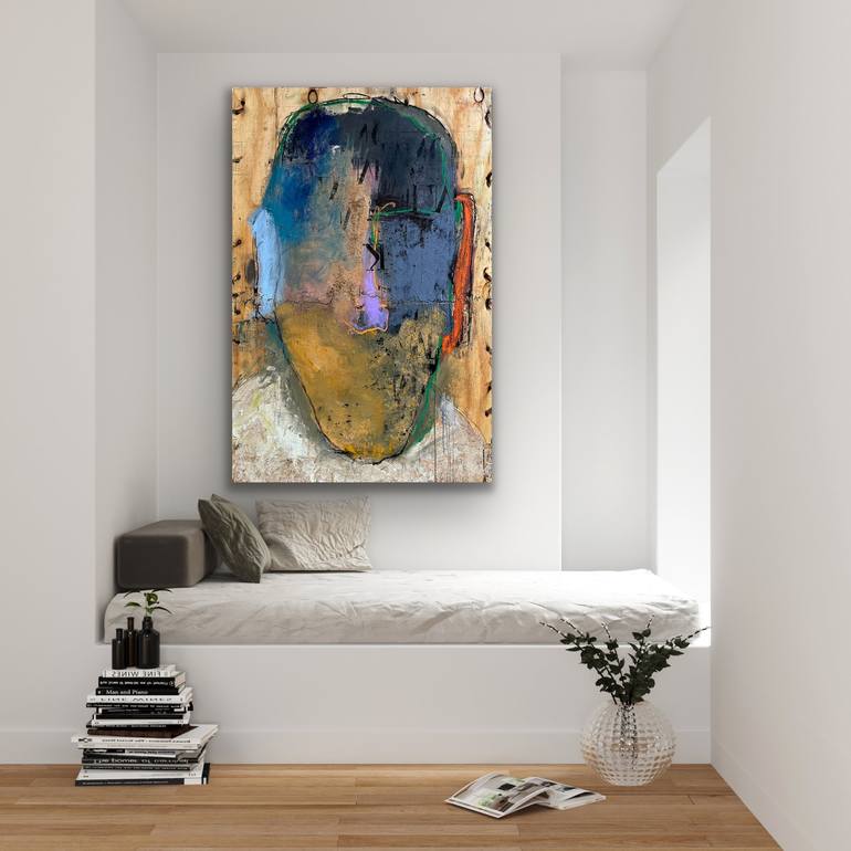 Original Abstract Expressionism Abstract Painting by Kris Gebhardt