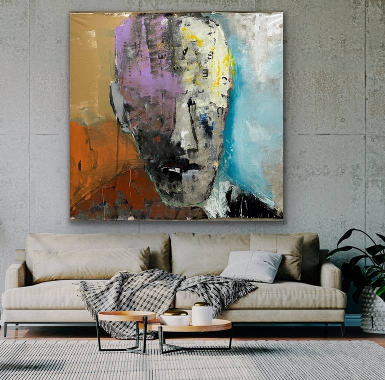 Original Abstract Expressionism Abstract Painting by Kris Gebhardt