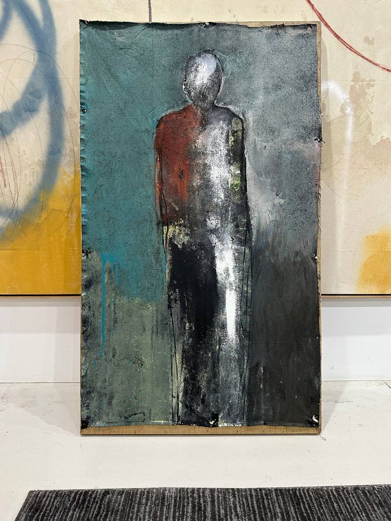 Original Figurative Abstract Painting by Kris Gebhardt