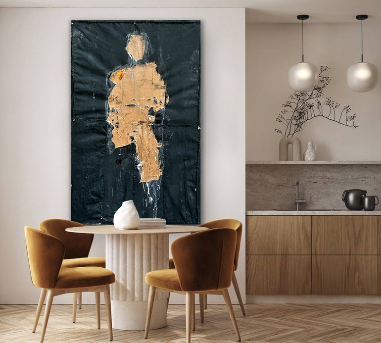 Original Figurative Abstract Painting by Kris Gebhardt