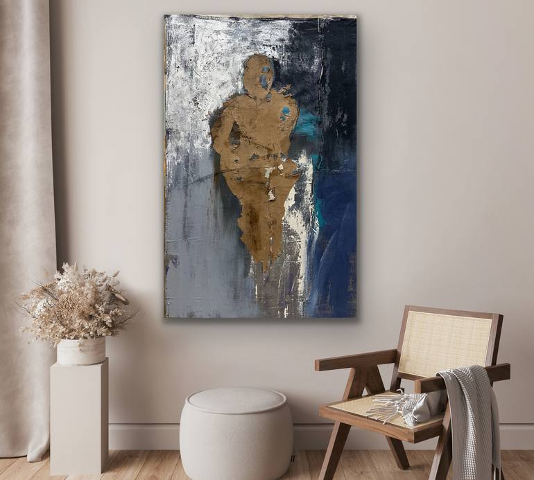 Original Figurative Abstract Painting by Kris Gebhardt