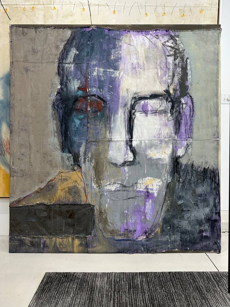 Original Abstract Expressionism Abstract Painting by Kris Gebhardt