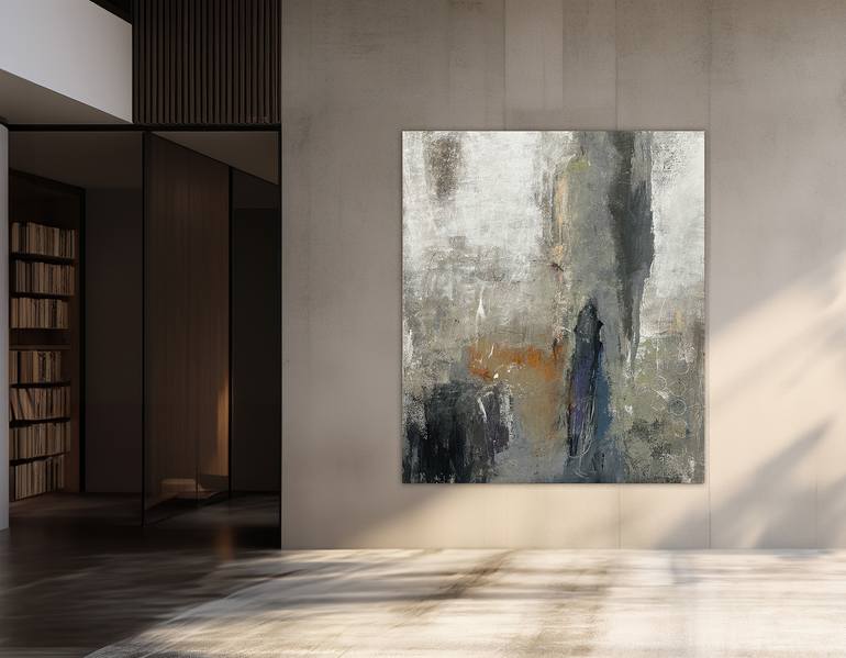 Original Abstract Expressionism Abstract Painting by Kris Gebhardt