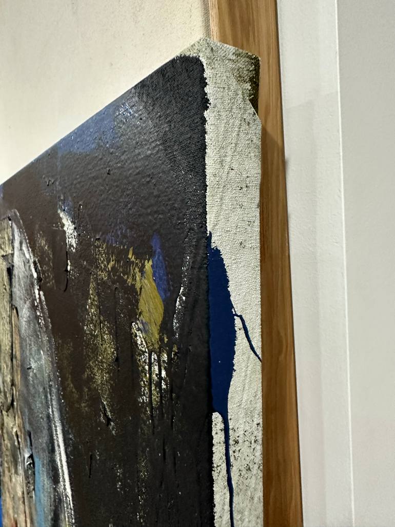 Original Abstract Expressionism Abstract Painting by Kris Gebhardt