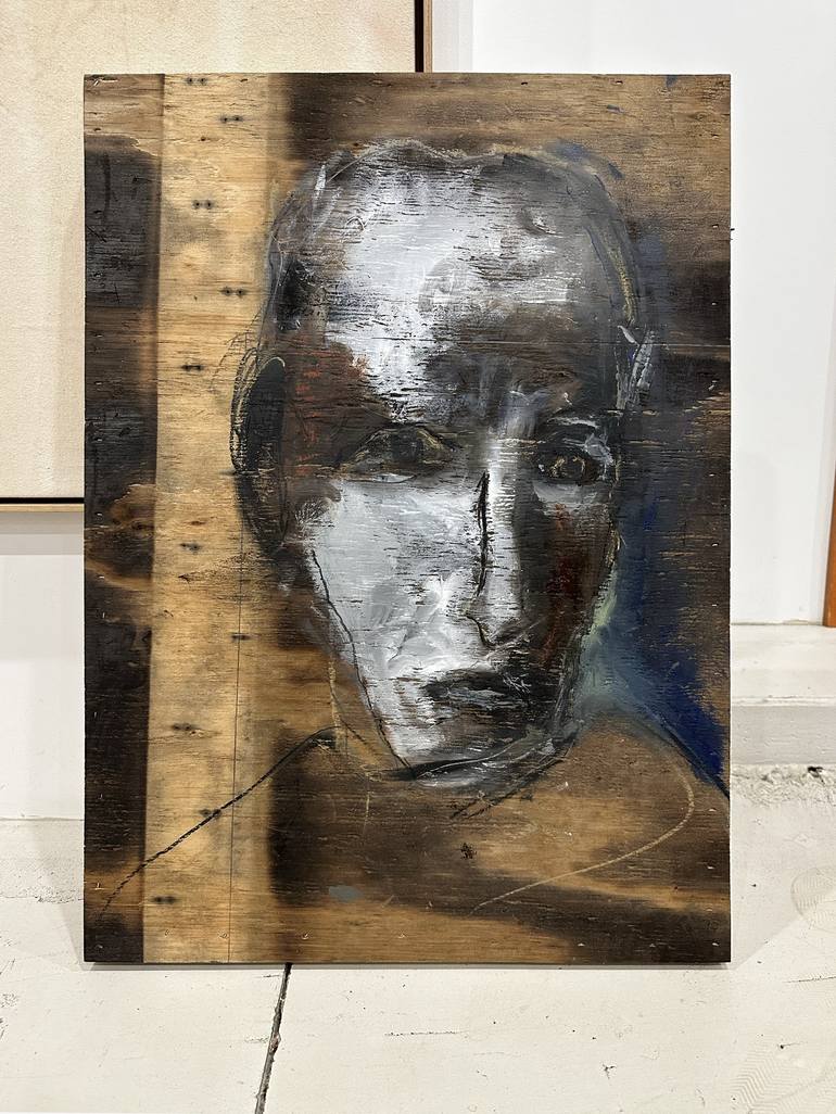 Original Abstract Expressionism Abstract Painting by Kris Gebhardt