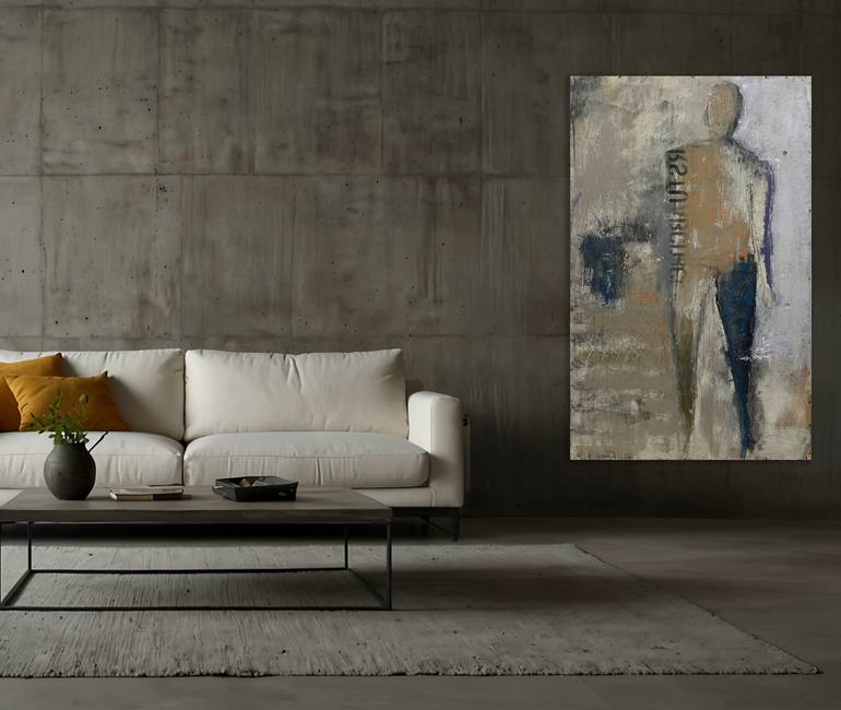 Original Abstract Expressionism Abstract Painting by Kris Gebhardt