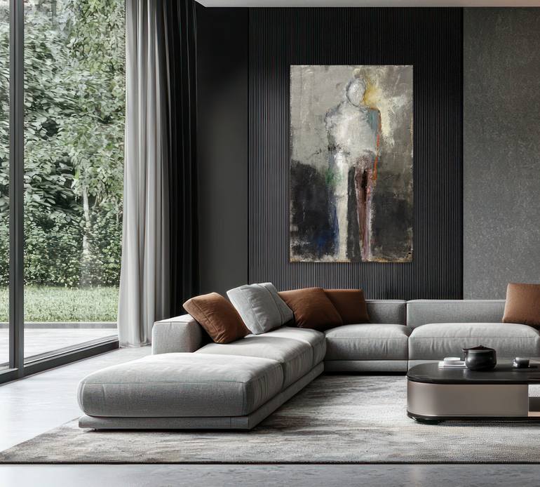 Original Figurative Abstract Painting by Kris Gebhardt