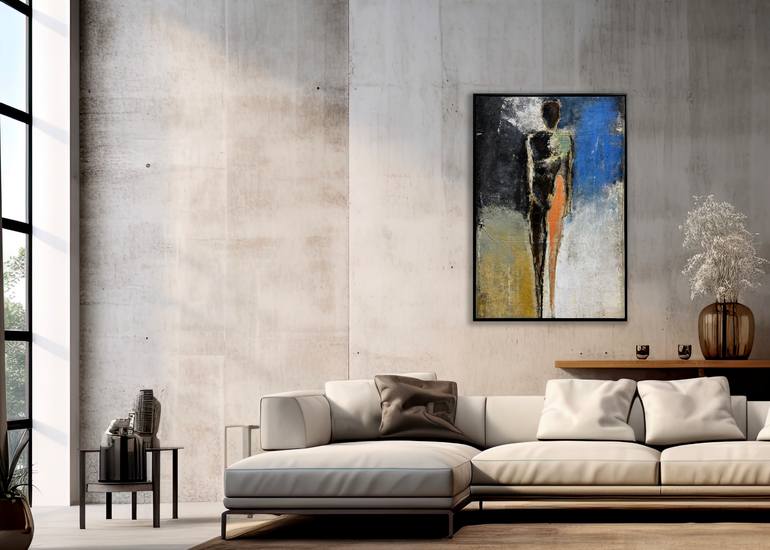 Original Figurative Abstract Painting by Kris Gebhardt