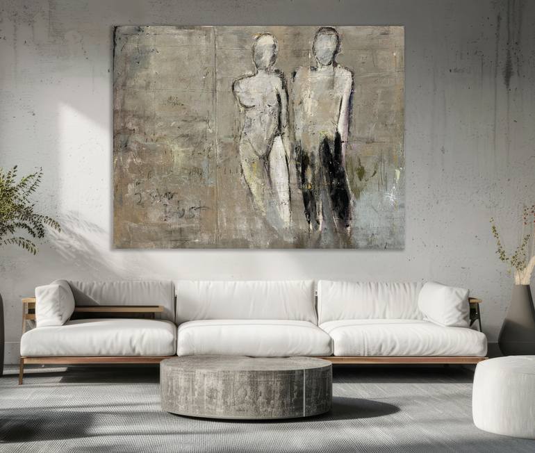 Original Abstract Expressionism Abstract Painting by Kris Gebhardt