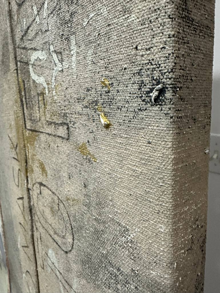 Original Abstract Expressionism Abstract Painting by Kris Gebhardt