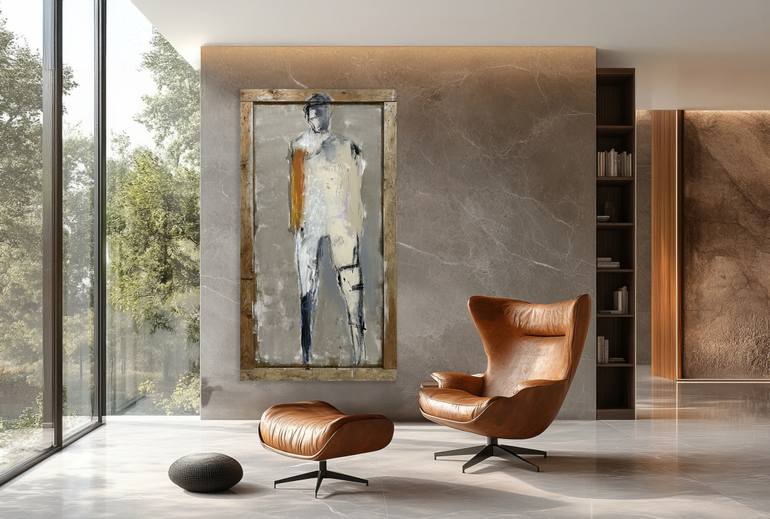 Original Abstract Expressionism Abstract Painting by Kris Gebhardt