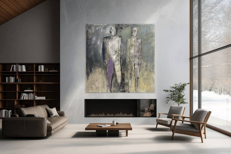 Original Abstract Expressionism Abstract Painting by Kris Gebhardt