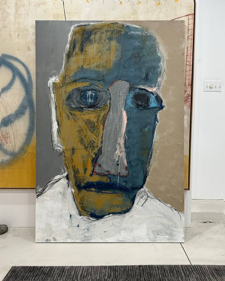 Original Abstract Expressionism Abstract Painting by Kris Gebhardt