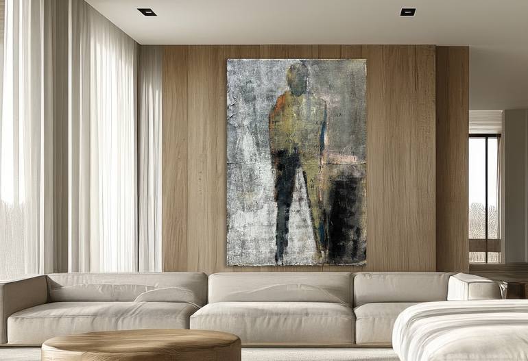 Original Abstract Expressionism Abstract Painting by Kris Gebhardt
