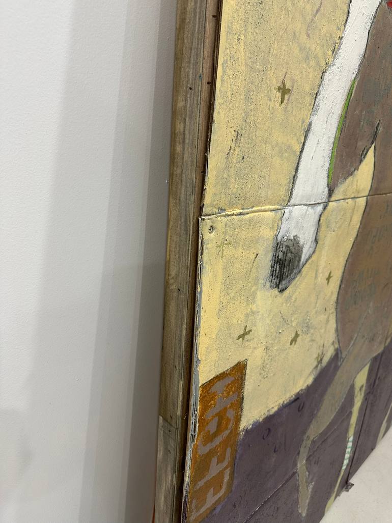 Original Abstract Animal Painting by Kris Gebhardt