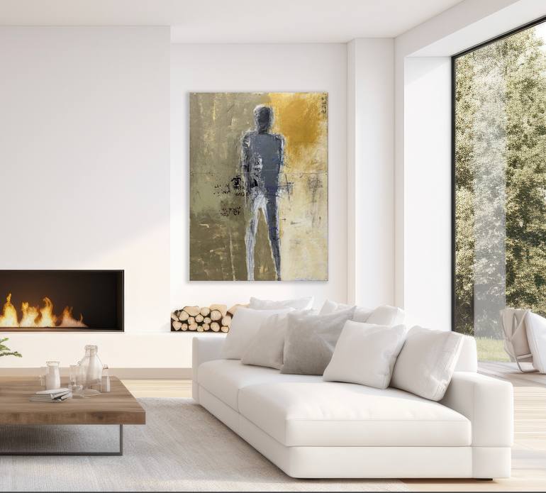 Original Figurative Abstract Painting by Kris Gebhardt