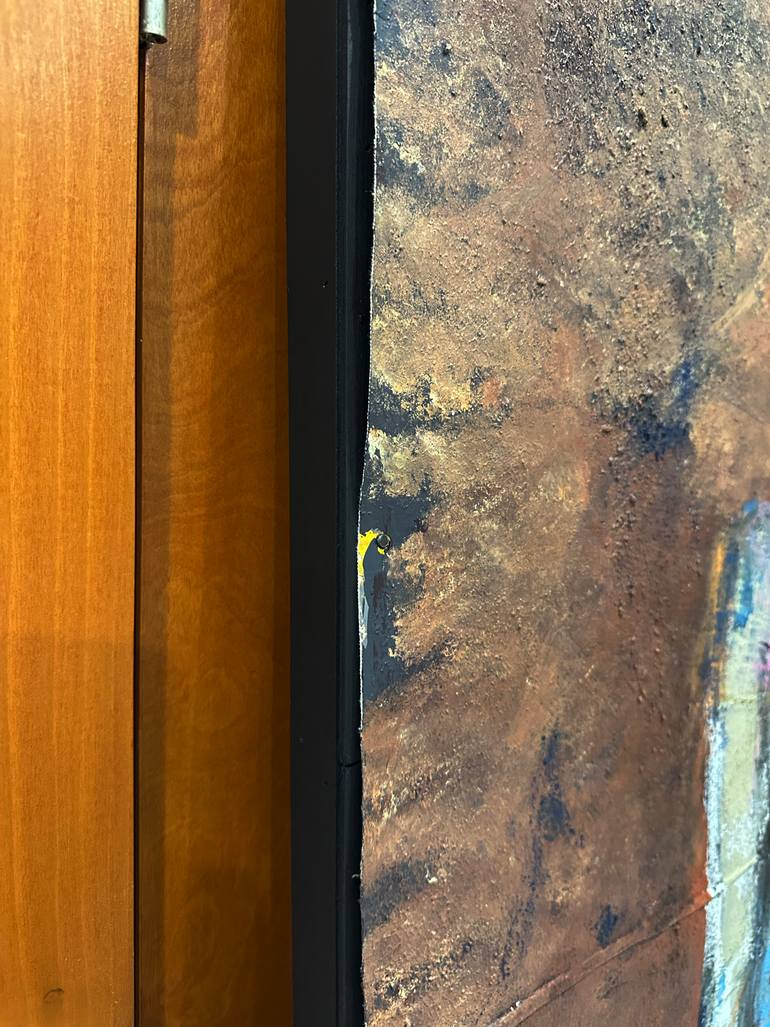 Original Abstract Expressionism Abstract Painting by Kris Gebhardt