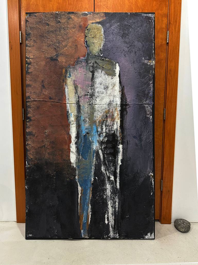 Original Abstract Expressionism Abstract Painting by Kris Gebhardt