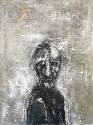Original Abstract Expressionism Portrait Paintings by Kris Gebhardt