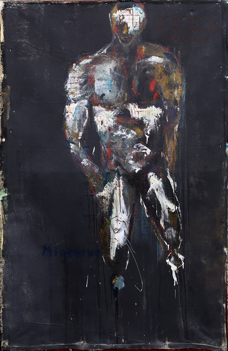 Original Abstract Expressionism Abstract Paintings by Kris Gebhardt