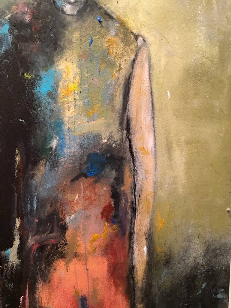 Original Abstract Expressionism Abstract Painting by Kris Gebhardt