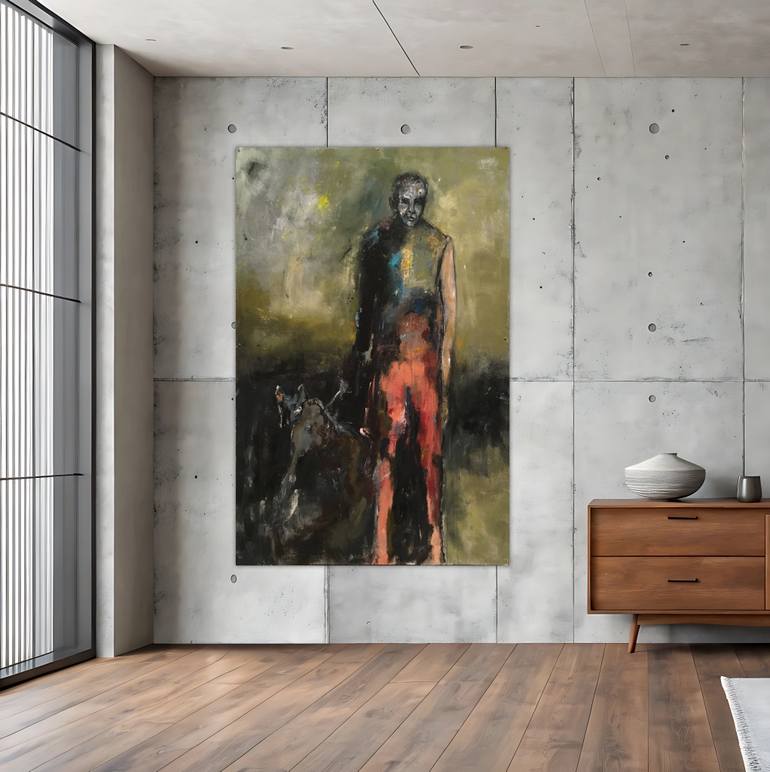 Original Abstract Expressionism Abstract Painting by Kris Gebhardt