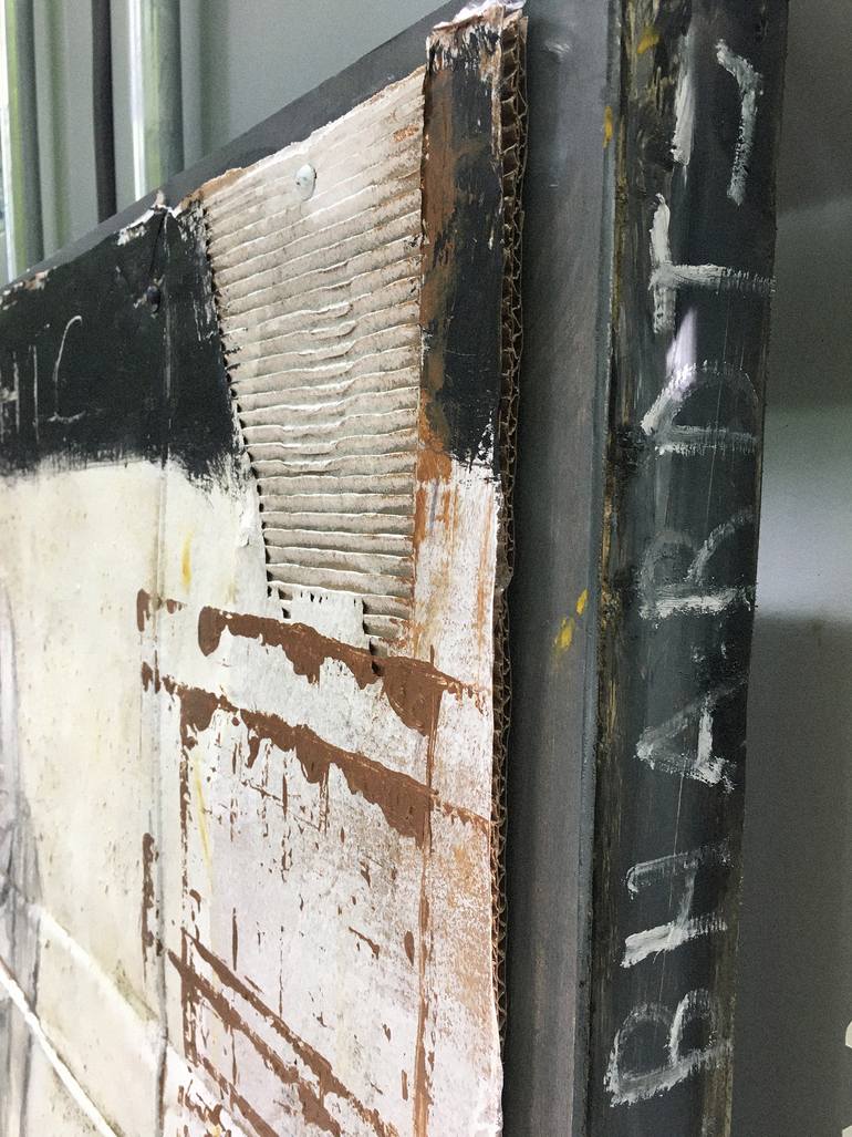 Original Abstract Expressionism Abstract Painting by Kris Gebhardt
