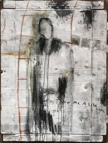 Original Figurative Abstract Paintings by Kris Gebhardt