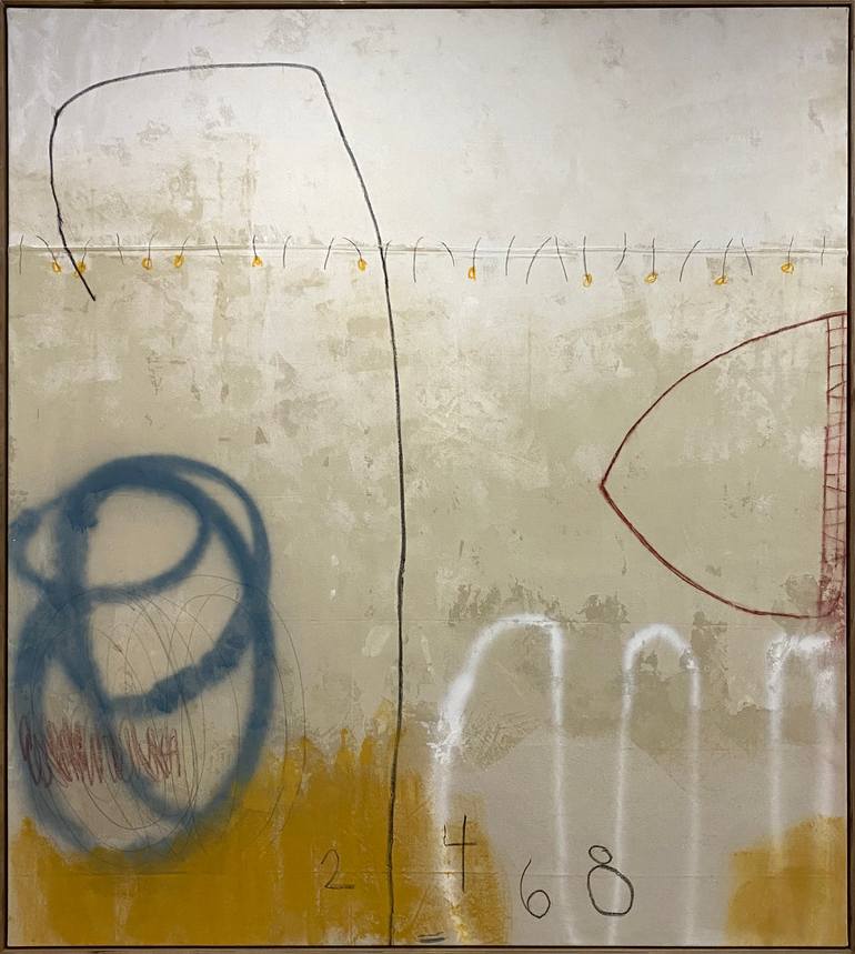 Original Abstract Expressionism Abstract Painting by Kris Gebhardt