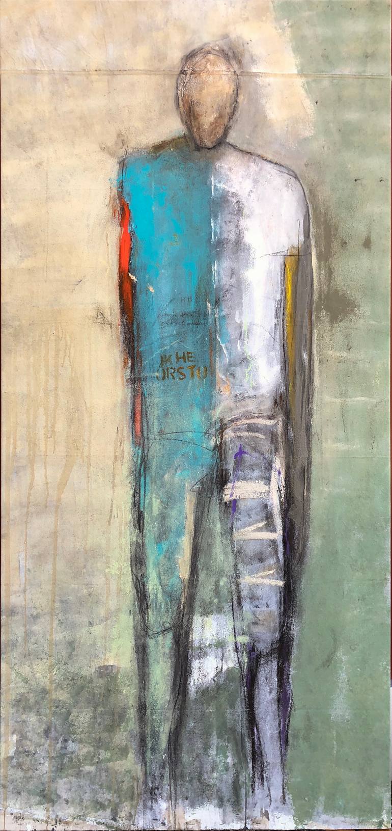 Original Abstract Expressionism Abstract Painting by Kris Gebhardt