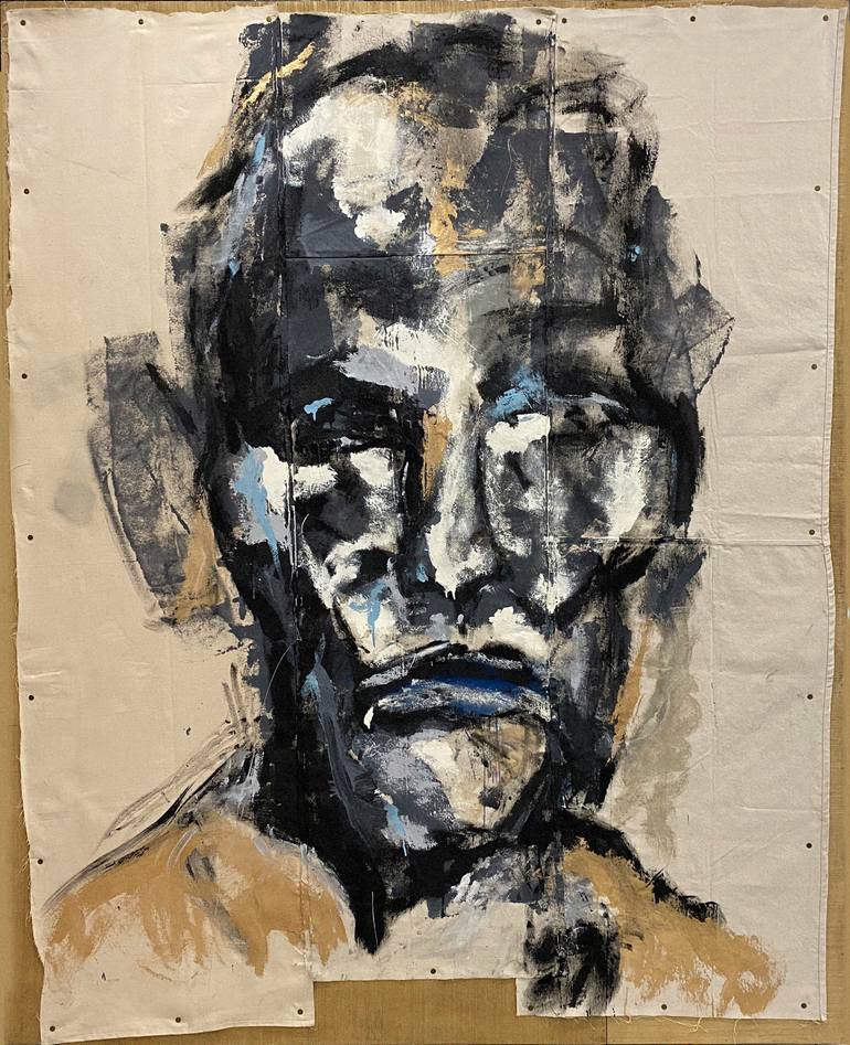 Original Abstract Expressionism Abstract Painting by Kris Gebhardt